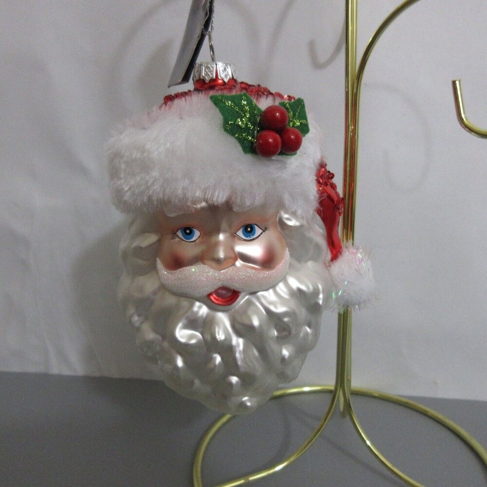 Santa Claus Ornament 6" x 3.5" Robert Stanley Home Collection 2018